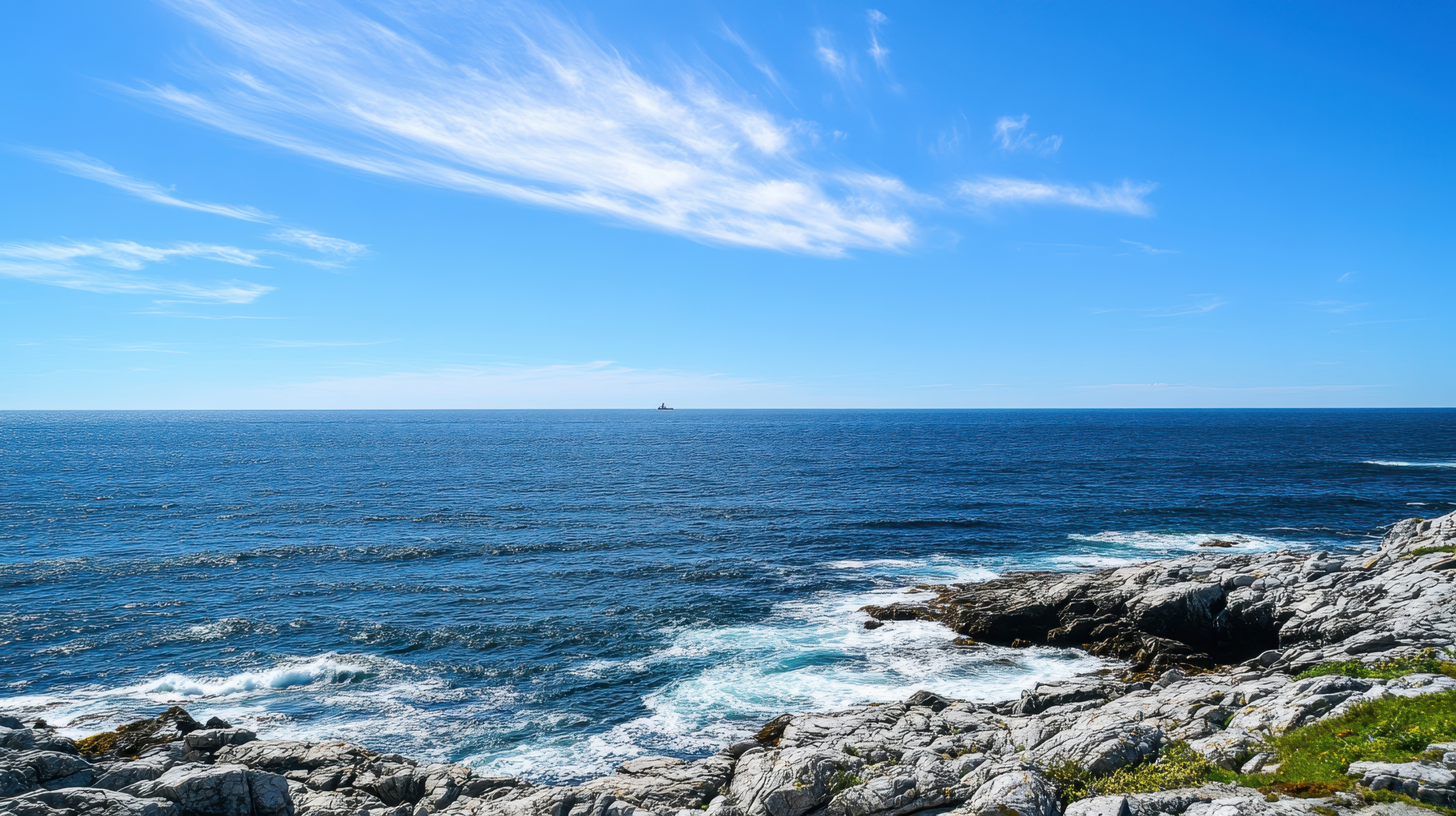 Rock along the Nova Scotia coast.